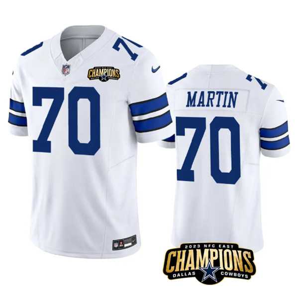 Men & Women & Youth Dallas Cowboys #70 Zack Martin White 2023 F.U.S.E. NFC East Champions Patch Stitched Jersey,We sell and wholesale Men & Women & Youth Dallas Cowboys #70 Zack Martin White 2023 F.U.S.E. NFC East Champions Patch Stitched Jersey on line form chian!